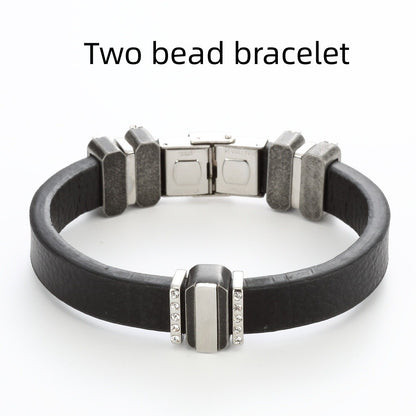 Diamond Bead Bracelet Punk Jewelry